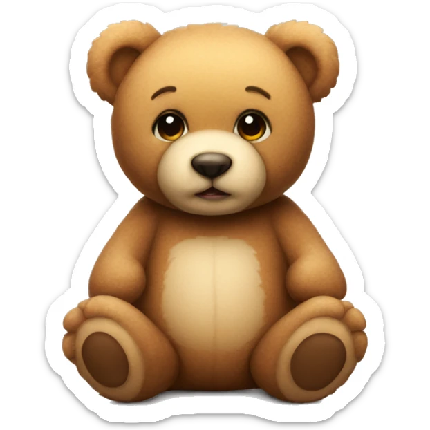 Cute teddy bear  sticker