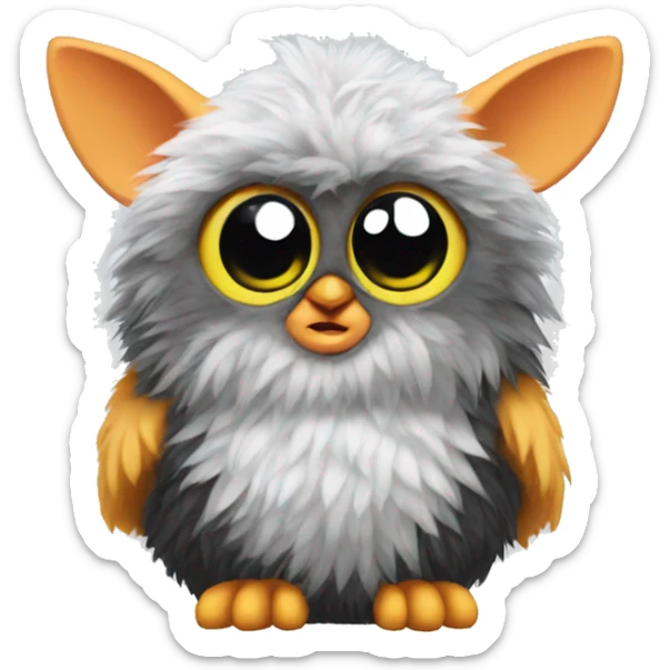 Furby sticker
