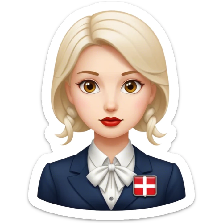 nationalist nationalist nationalist patriot patriot polish woman formal poland sticker