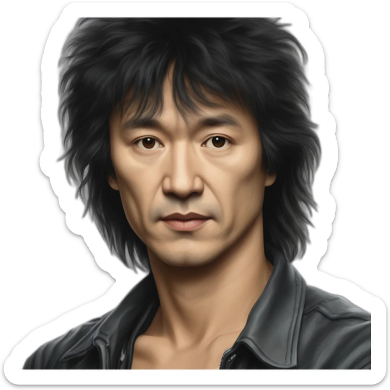 the-life-and-work-of-viktor-tsoi,-the-legendary-rock-musician-and-leader-of-the-band-"kino" sticker