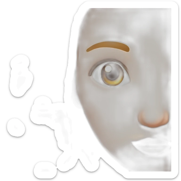 pale skin couple red eyes sticker