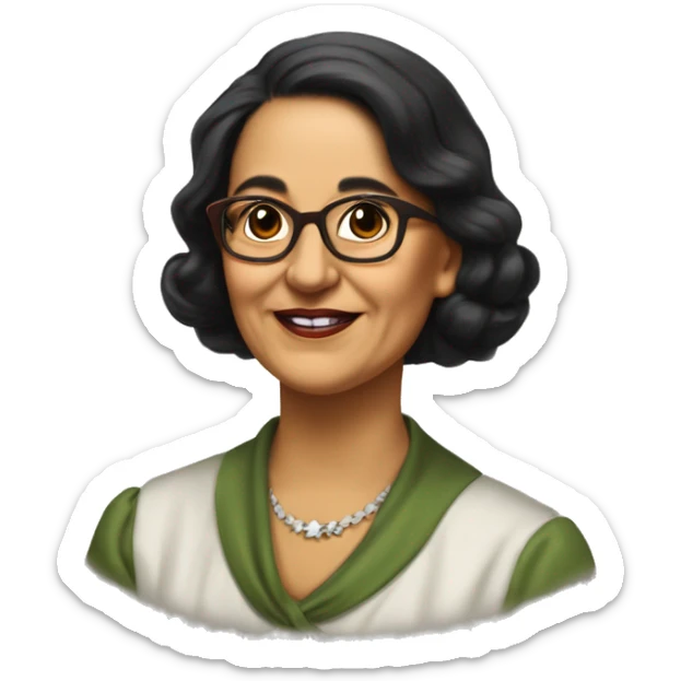 Julia Constancia de Burgos García was a Puerto Rican poet. As an advocate of Puerto Rican independence, she served as Secretary General of the Daughters of Freedom, the women's branch of the Puerto Rican Nationalist Party.  sticker