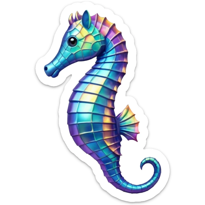 Морской конек sticker