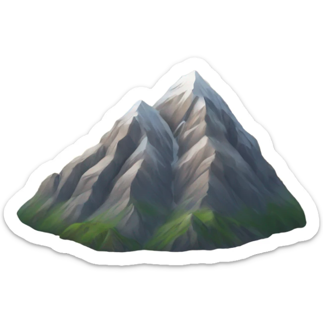 mountain sticker