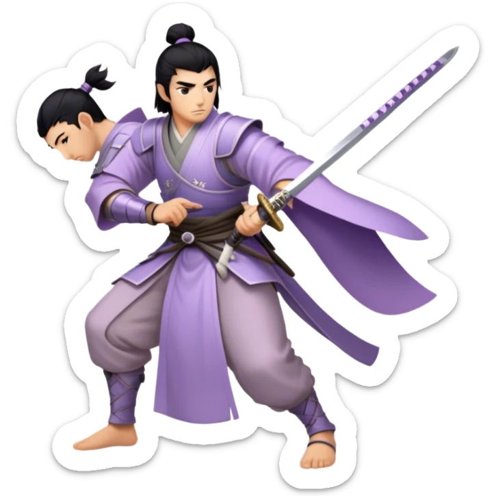 Gentle Samurai sticker