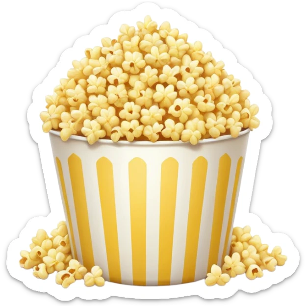 Popcorn  sticker