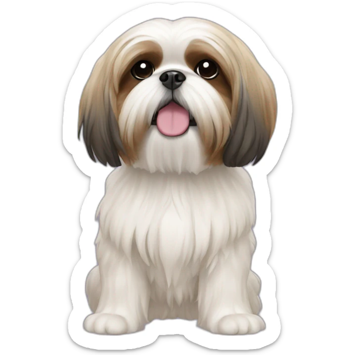 Shih tzu sticker