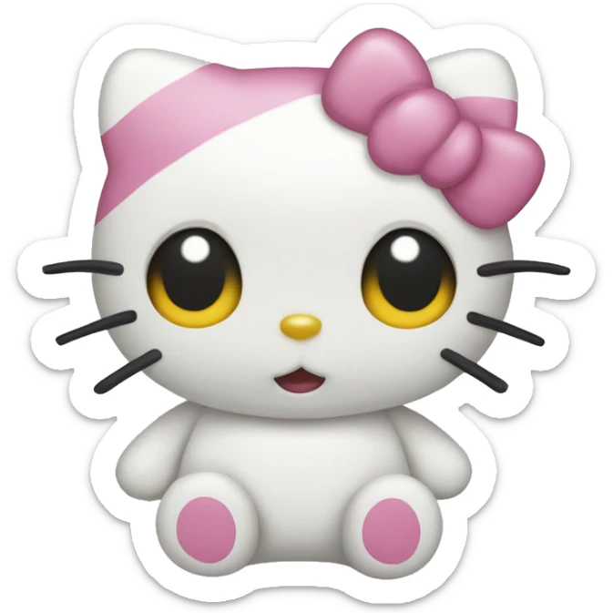 hello kitty  sticker