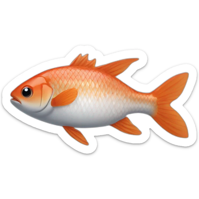 poisson karaté sticker