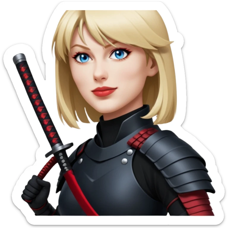 Shadow Samurai sticker