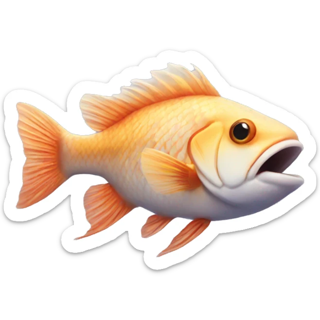 aesthetic fish sticker