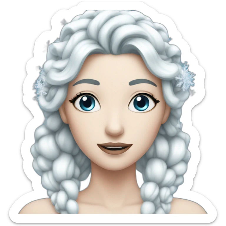 Adult Snow Queen sticker