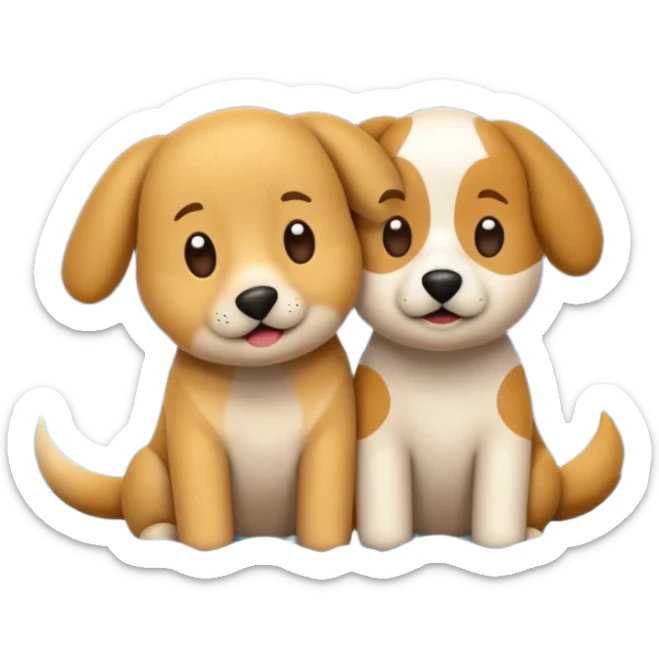 crea un emoji de buenas noches con texto : Buenas noches Javier y Tobi. Javier es un profesor y Tobi q sea un perro sticker
