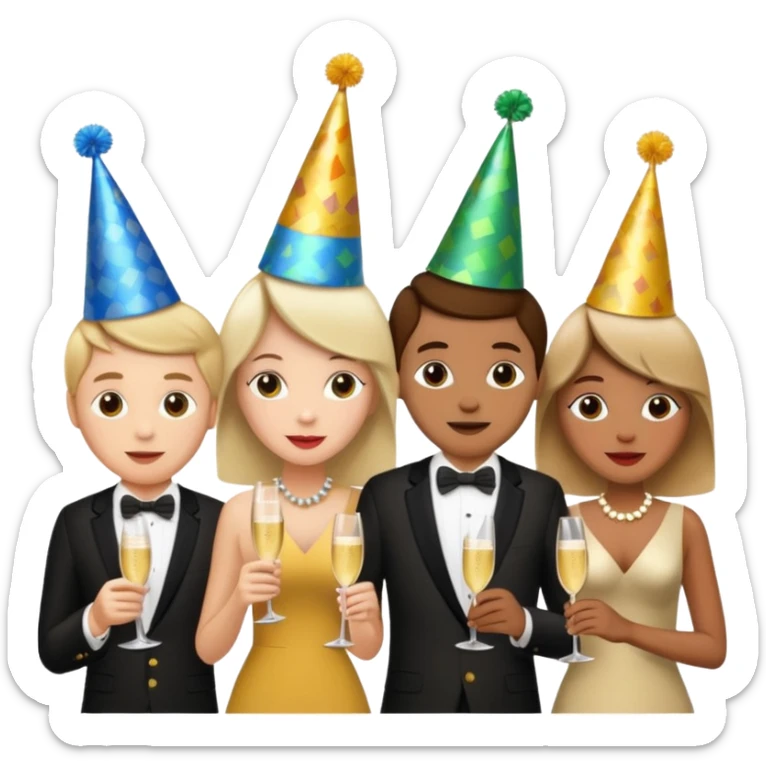 By celebrating festivals and fairs, we learn to share, help, and enjoy with family and friends sticker