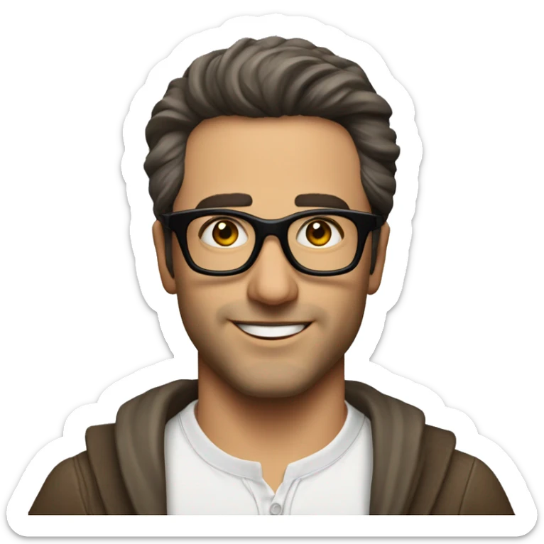 Santo Richard Loquasto is an American production designer, scenic designer, and costume designer for stage, film, and dance white and glasses sticker