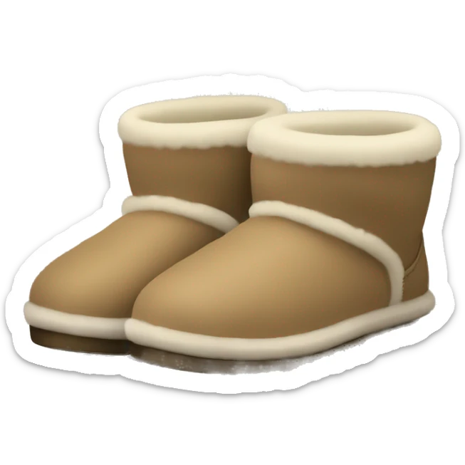 UGG slippers  sticker