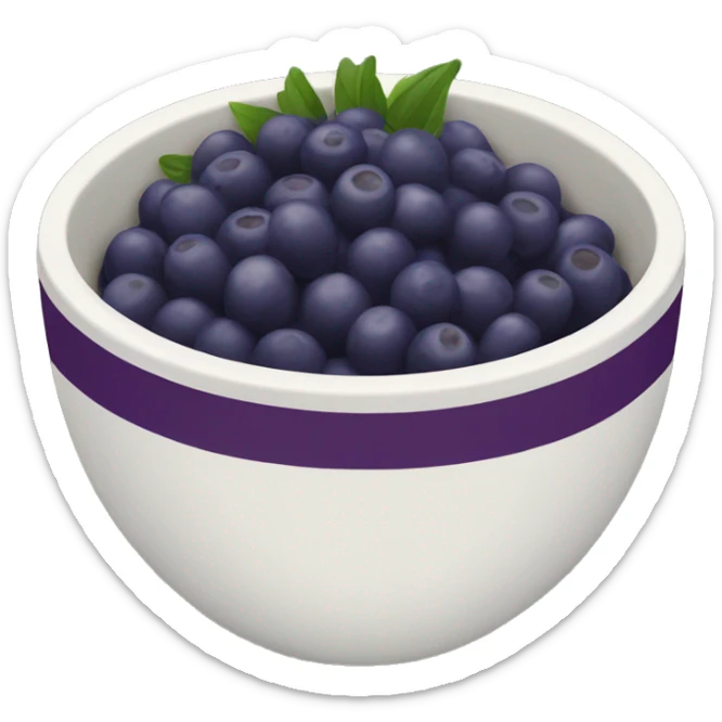 AÇAÍ bowl sticker
