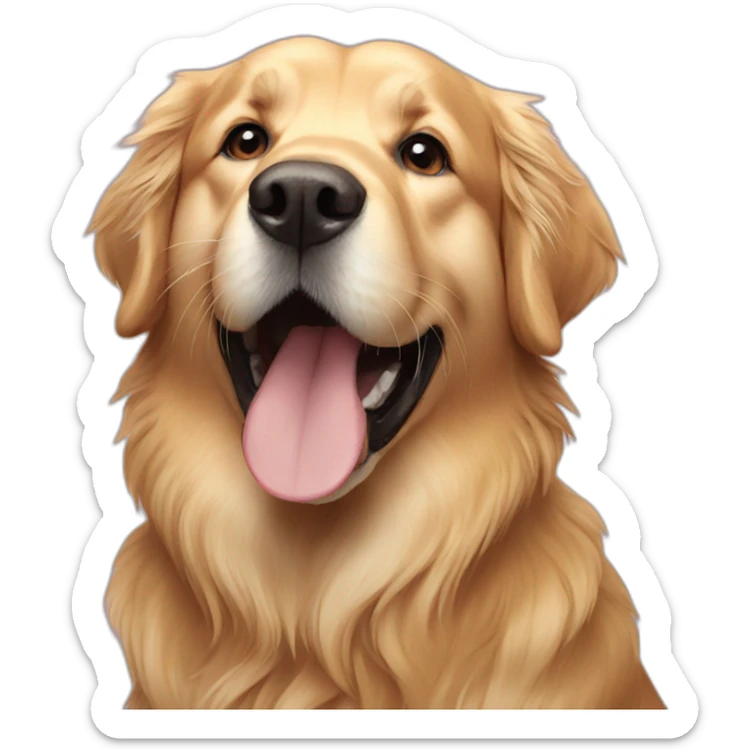 Golden Retriever sticker