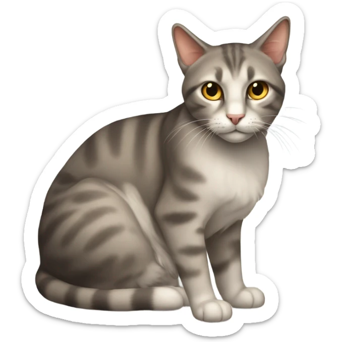 Cat sticker