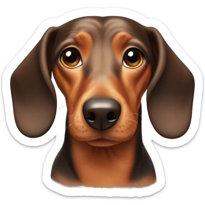 Dachshund sticker