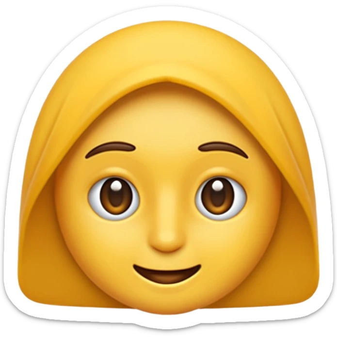 Güneş gözlüğü takan kafasında taç olan emoji sticker