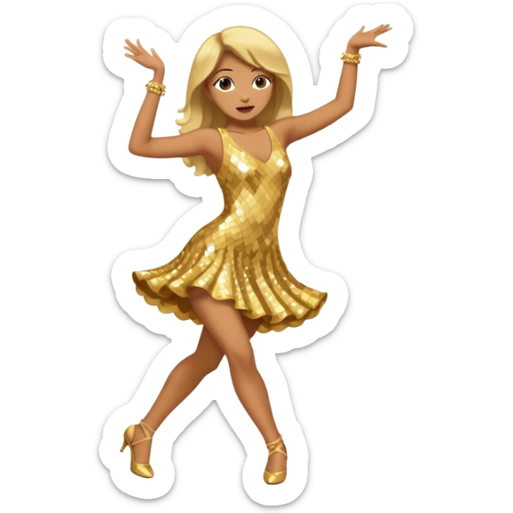Shake butt dance sticker