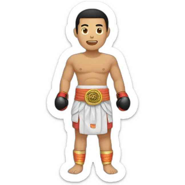 Muay Thaï sticker