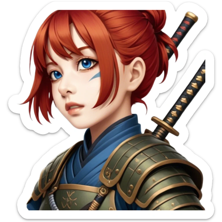 Ancient Samurai sticker