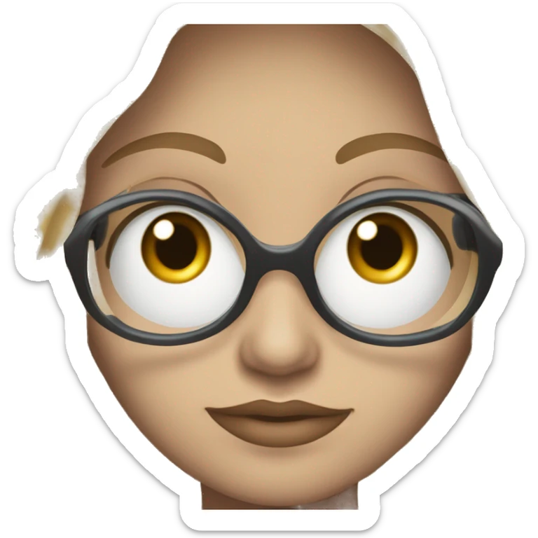 Um mulher loira de olhos azuis como candidata a vereadora com o número 11777 sticker