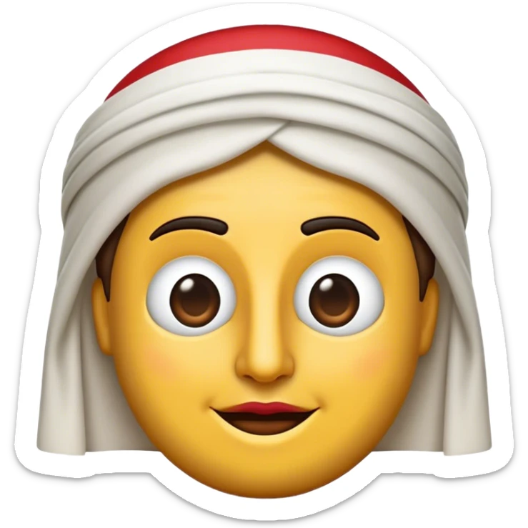 Cinematic Realistic Lebanese Cinema Pop Culture Emoji, showcasing an artistic representation of Lebanon's film heritage rendered with rich textures and dramatic, cinematic lighting. sticker