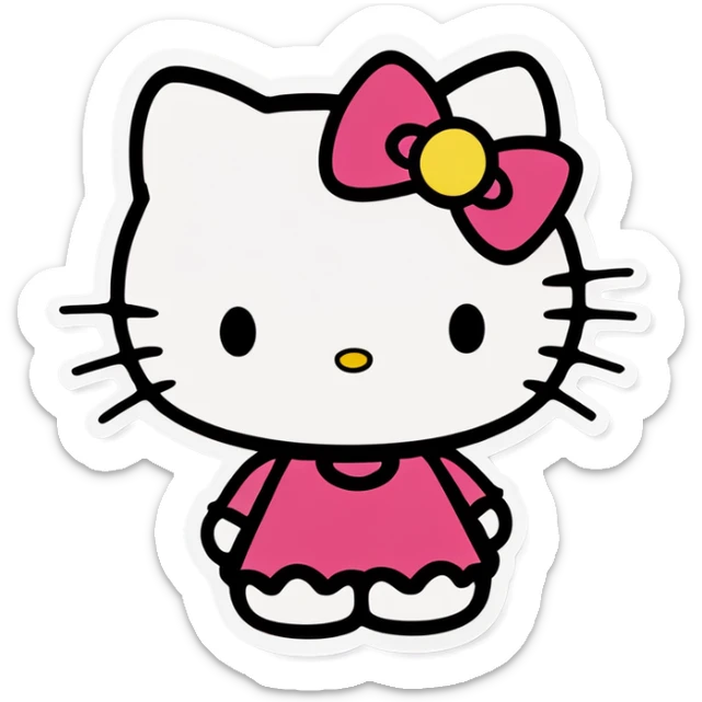 hello kitty sticker