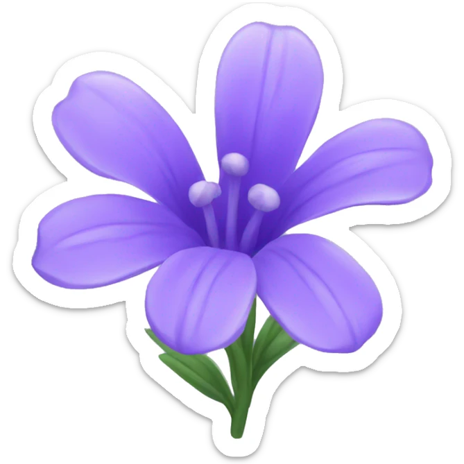 Lavender flower sticker