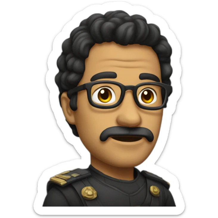 Carlos de vil sticker