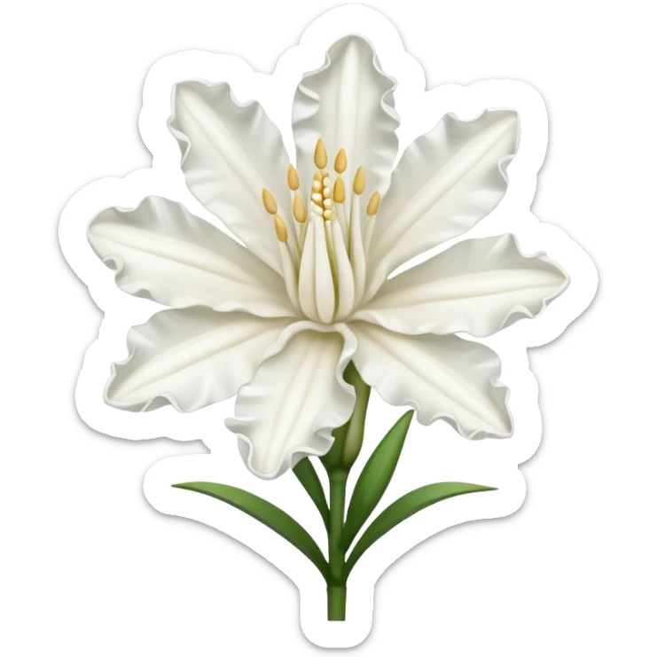 Tuberose sticker