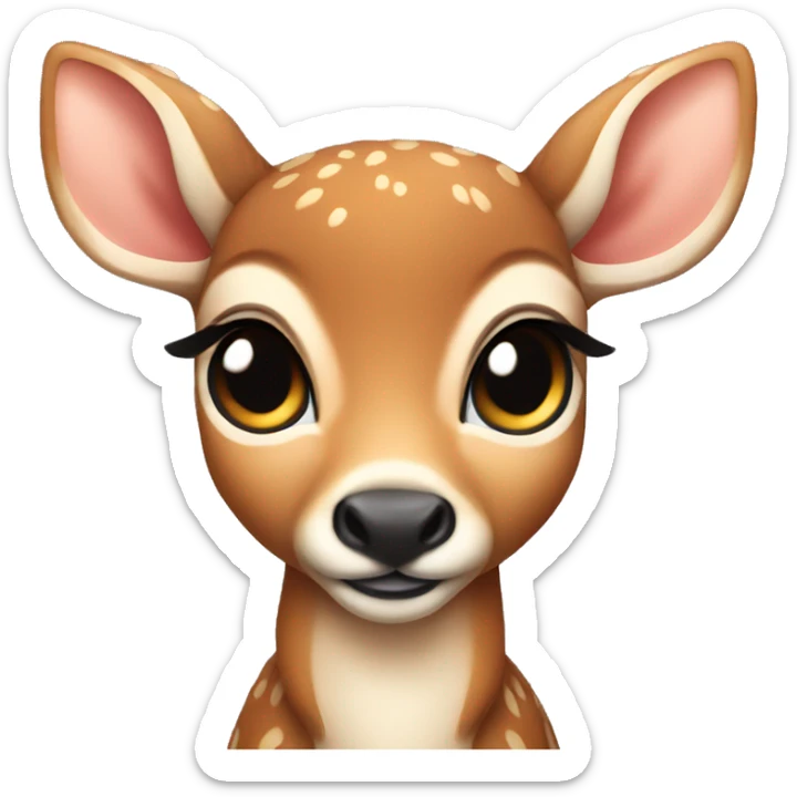 baby deer sticker