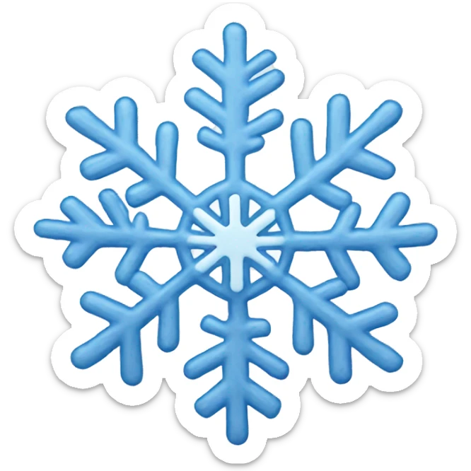 Snowflake  sticker