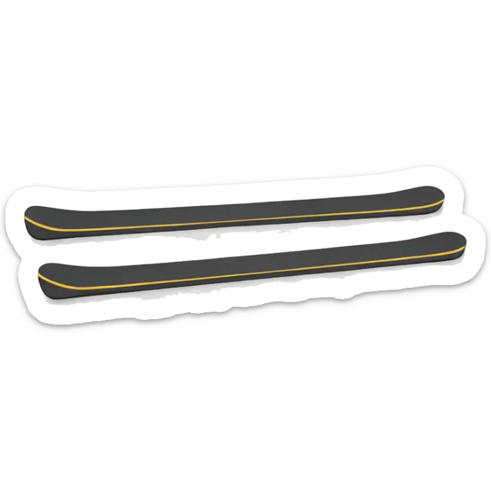 Skis sticker
