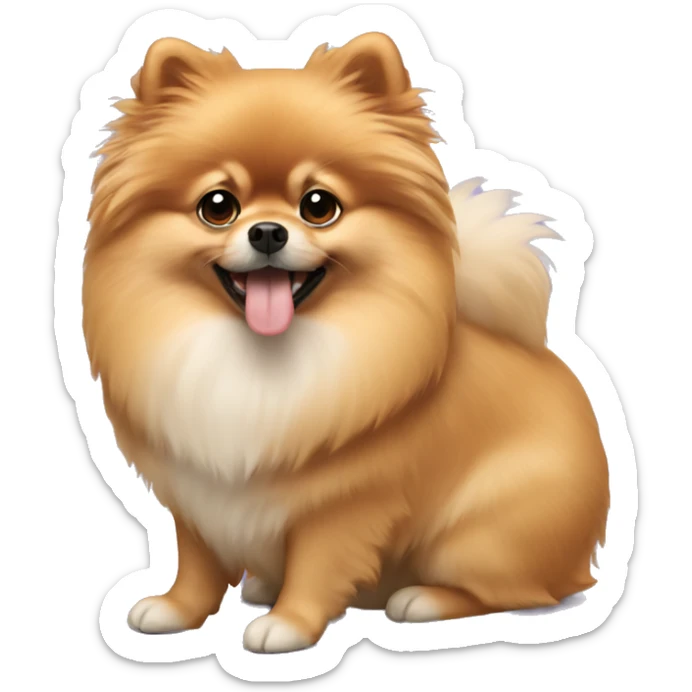 Pomeranian sticker