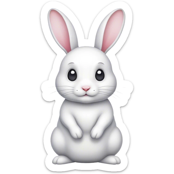Rabbit sticker