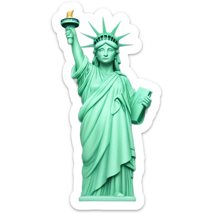 Statue of liberty  sticker
