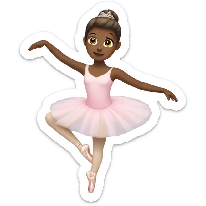 ballerina sticker