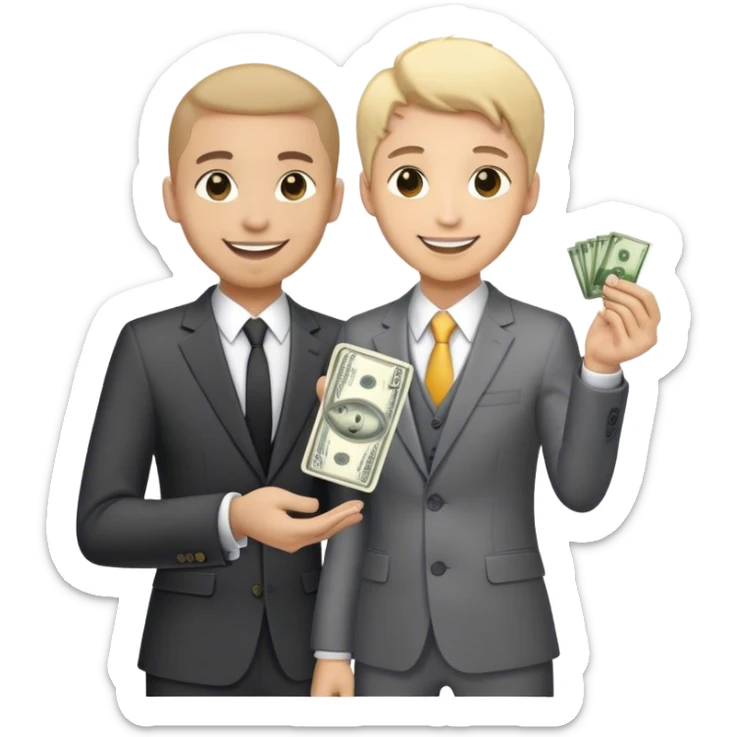 gives the realtor money, the realtor gives the keys sticker