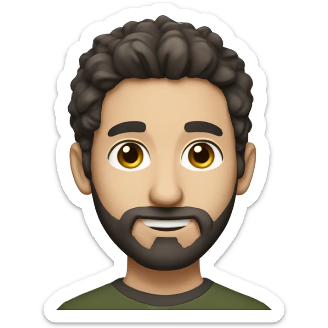 Aza Raskin, Co-Founder of Center for Humane Technology, white male with dark brown very short hair, short scruff and beard sticker