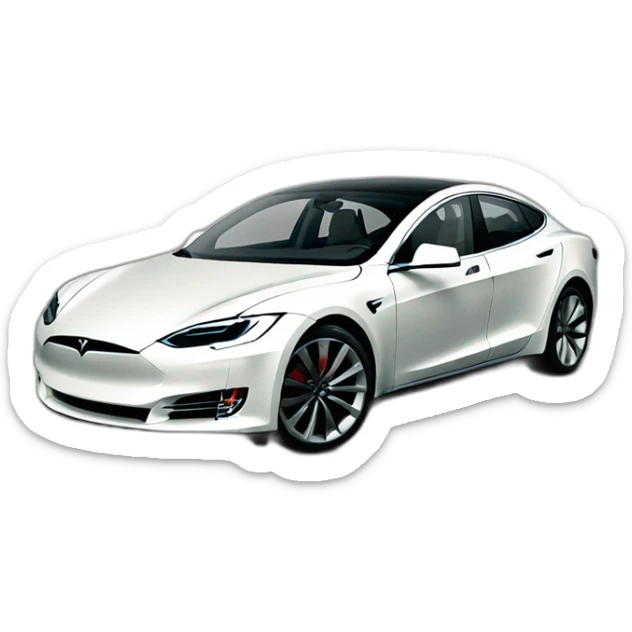 tesla sticker
