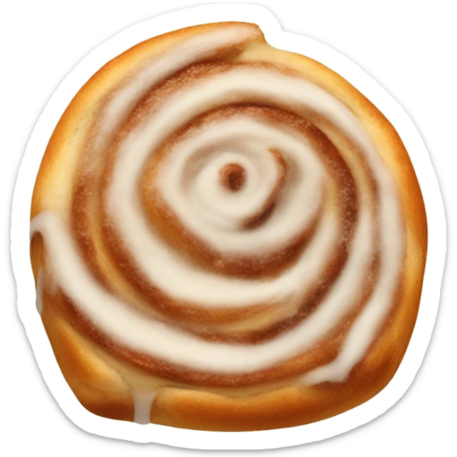 Cinnamon roll sticker