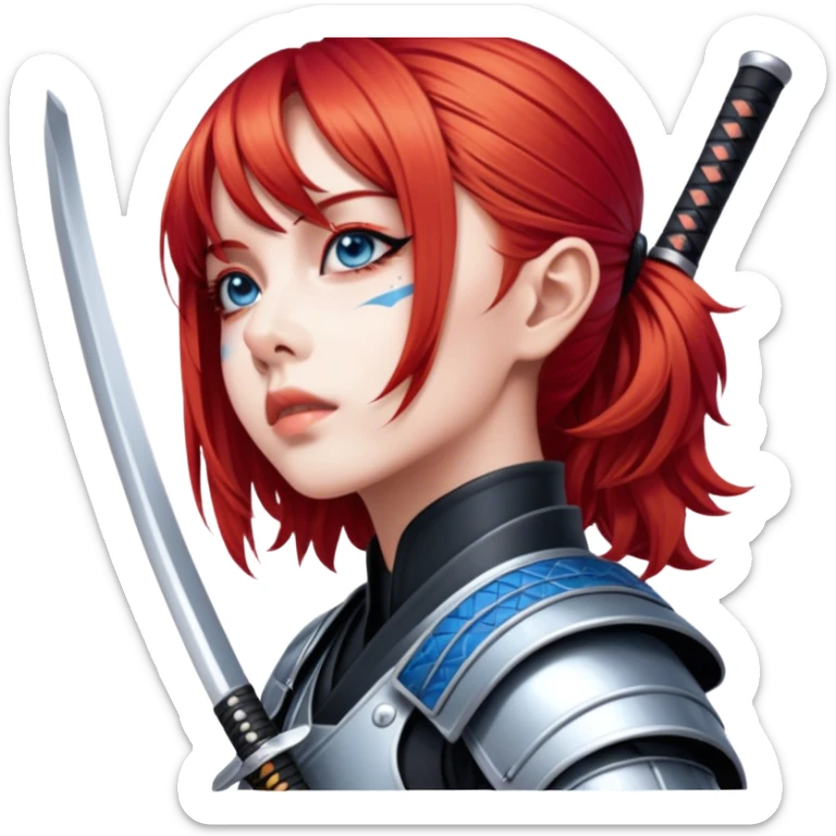 Modern Samurai sticker