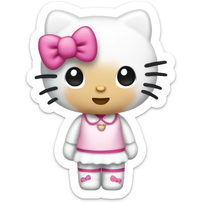 Hello kitty sticker