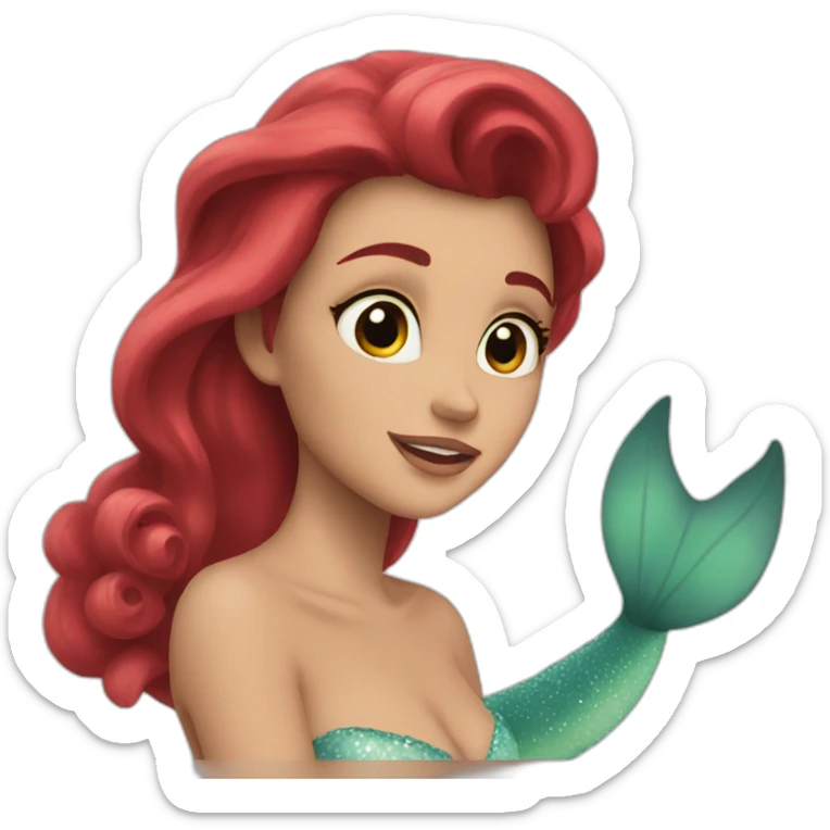 ariel sticker