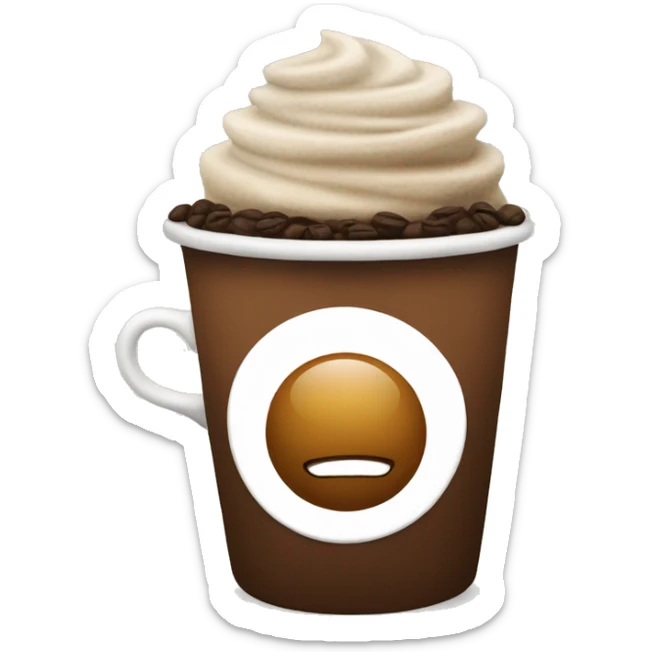 Coffe sticker