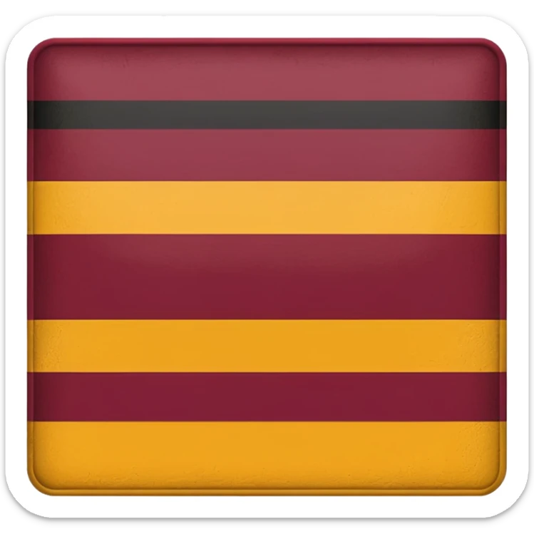 I want a flag like france but colors are maroon ,gold,maroon sticker